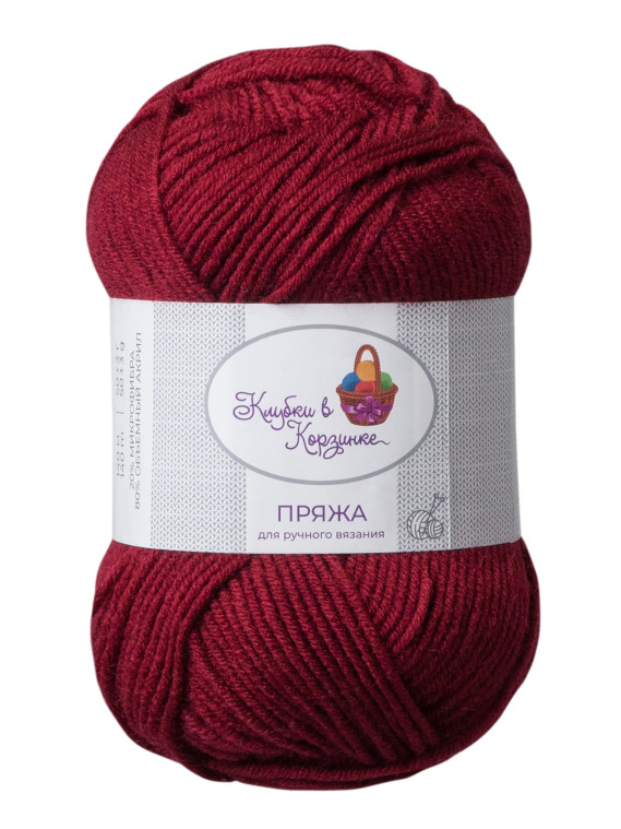 Пряжа «Алетта» - (024 - Вишневый)