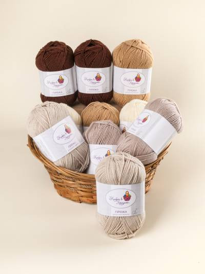 Пряжа «Алетта» набор «Крем-брюле»