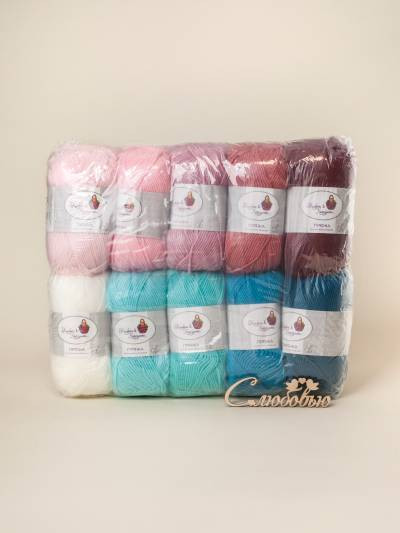 Пряжа «Алетта» набор «Зефирная нежность»