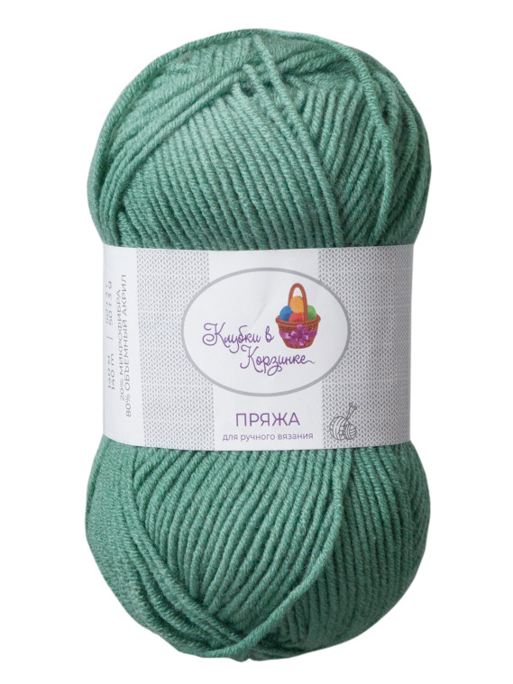 Пряжа «Алетта» - (07 - Шалфейный чай)